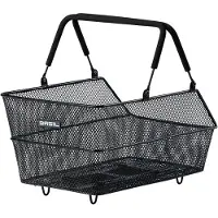 Basil Cento MIK Panier arrière pour vélo Noir
