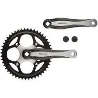 Miranda Ensemble de plateaux 48T Beta 1+ pour chaîne 3/32" - aluminium - noir
