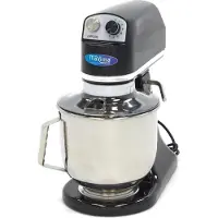 Maxima Planet mixer 7 L - Jusqu'à 2 Kg de pâte - Noir - Préparation culinaire - Planet mixer