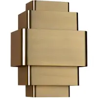 Artdelight Applique murale design Layers bronze