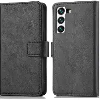 IMoshion Étui de télephone portefeuille de luxe Samsung Galaxy S22 - Noir