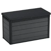 Keter Cortina Boîte de rangement 757 l, gris/anthracite 259016
