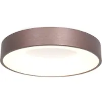 Steinhauer Plafonnier LED en bronze Ringlede Ø 30 cm