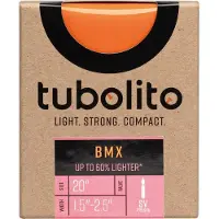 Tubolito Bmx Presta 42 Mm Inner Tube Noir 20´´ / 1.50-2.50