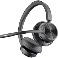 Poly Voyager 4320 Ucm Usb-a Voip Headphones Noir
