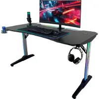 Qware Bureau Gaming Fremont Noir (qw Gt-140alu)