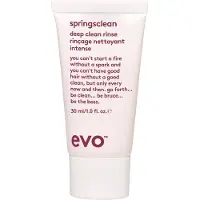 Evo Shampoing Springsclean - Nettoyage en profondeur et hydratation douce - Pour des cheveux naturellement brillants, doux, boucl s et ondul s -