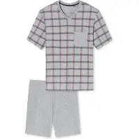 Schiesser Pyjama Schiesser Homme 181161 Grey Melange-Taille 50