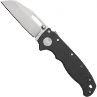 Demko Knives Couteau pliant AD20.5 20CV Shark Foot, Carbon Fiber