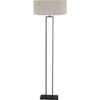 Steinhauer Lampadaire 160cm Stang Noir avec capuche grise