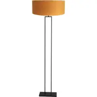 Steinhauer Lampadaire 160cm Stang Noir avec capuche doré