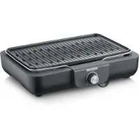 Severin Pg 8556 Electric Barbecue Noir One Size / EU Plug 220V