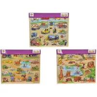 Eichhorn Puzzle à bulles Houten Mega (22 pièces)
