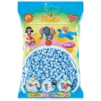Hama Strijkkralen - Pastel IJsblauw (97), 3000st.