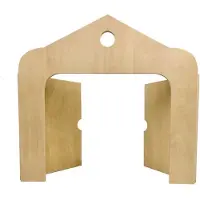 Egmont toys Théâtre de table en bois 48x28x45 cm