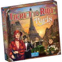 Days of Wonder Ticket to Ride Paris – Jeu Rapide avec la Carte de Paris (EN)
