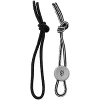 The James Brand The Ulu ES213969-10 Titanium Black, lanyard en paracorde
