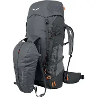 Salewa Sac à dos de sport 'Alptrek 65 Pro' gris / orange / noir / blanc