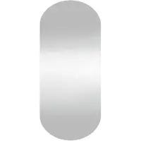 vidaXL Miroir mural 35x80 cm Verre Ovale