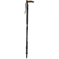 Fizan - Canne de randonnée - Classic en Aluminium - Noir