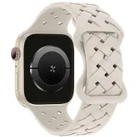 Beline Pasek Apple Watch Silicone Woven38/40/41Mm Beowy /Starlight Box