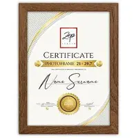 Zep V4721N Certificat Brown 21x29,7 cm
