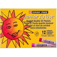 Sakura Coffret de 12 pastels à l'huile Cray-Pas Junior Artist