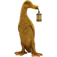 Light & Living - lampe de table - Duck - bronze - plastique - lampe animalière - E27 - 1879818