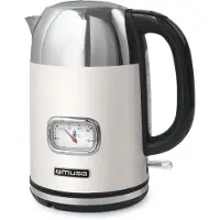 Muse Bouilloire sans fil 1.7l 2200w crème/inox - - MS-020SC -