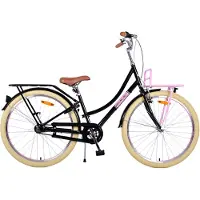 Volare Vélo enfant Excellent - Fille - 26 pouces - Noir - 3 vitesses