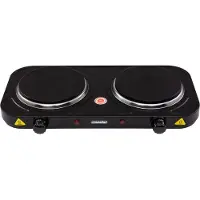 Mesko Home Ms 6509 Vitroceramic Hob 2 Burners Argenté