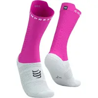 Compressport Chaussettes Pro Racing v4.0 Rose Blanc, Taille Taille 3