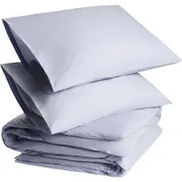 Yumeko - Parure de lit - Percale De Coton - 240x220 - Bleu