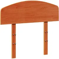 vidaXL Tête de lit brun cireux 100 cm Pin massif