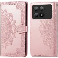 IMoshion Etui de télephone Mandala pour Xiaomi Poco X6 Pro - Rose Doré