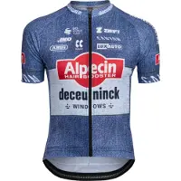 Kalas Alpecin-deceuninck 2024 Short Sleeve Jersey Bleu 110 cm