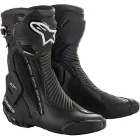 Alpinestars SMX Plus V2, bottes Gore-Tex ,Noir/Argent ,40 EU