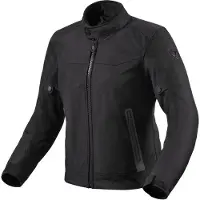 REV'IT! Revit Shade H2O Veste textile moto pour femme, noir, L