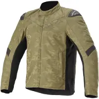 Alpinestars T SP-5 Rideknit Military Vert Camo Noir Blouson Taille S