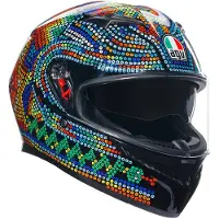 AGV K3 E2206 Mplk Rossi Winter Test 2018 001 Casque Intégral Taille S