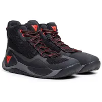 Dainese Atipica Air 2, chaussures ,Noir/Rouge Néon ,45 EU