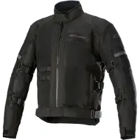 Alpinestars Veste textile Crosshill WP Air Motorrad, noir, 3XL