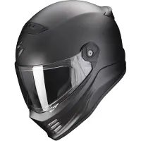 Scorpion Covert FX Solid Mat Noir Casque Intégral Taille 2XL
