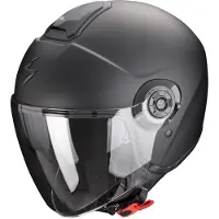 Scorpion Exo-City II Solid Mat Noir Casque Jet Taille 2XL