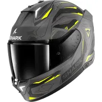 Shark Skwal I3 Linik Mat/Jaune/Gris/Noir L unisex