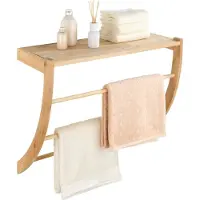 Wenko Étagère murale Norway marron 60,0 x 25,0 x 50,0 cm (60 x 25 x 50 cm)