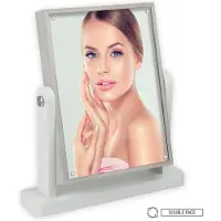 Zep Bijou : cadre photo 15 x 20 cm en bois pivotant avec miroir de table