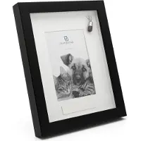 Zilverstad Cadre Zilverstad Memory Animal de Compagnie Avec Porte-Cendres Black 10x15 cm
