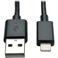 Tripp Lite Câble de chargement / synchronisation Lightning vers USB - Noir - câble Lightning - Lightning / USB - 25.4 cm