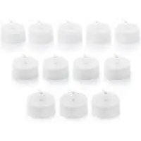 Northix Ensemble de Bougies - InnovaGoods - Romandle - 12 Unités - LED - Éco-responsable